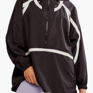 NWOT Free People Movement Care like the wind anorak